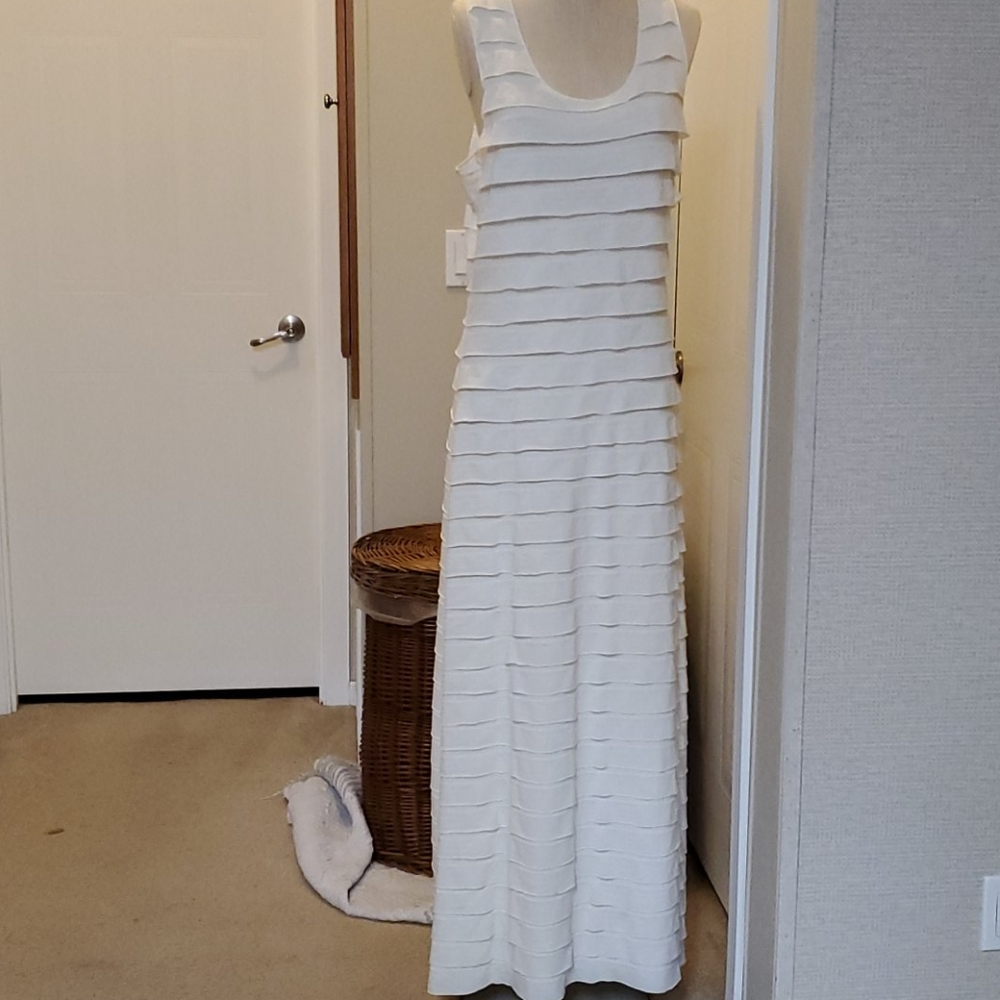 Max Edition XL Maxi Dress off white cream